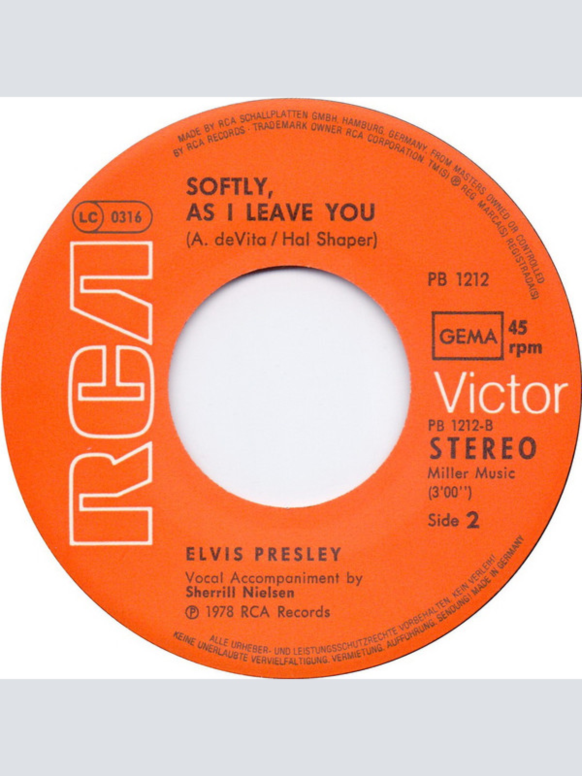 Vinyl / Elvis Presley - Unchained Melody