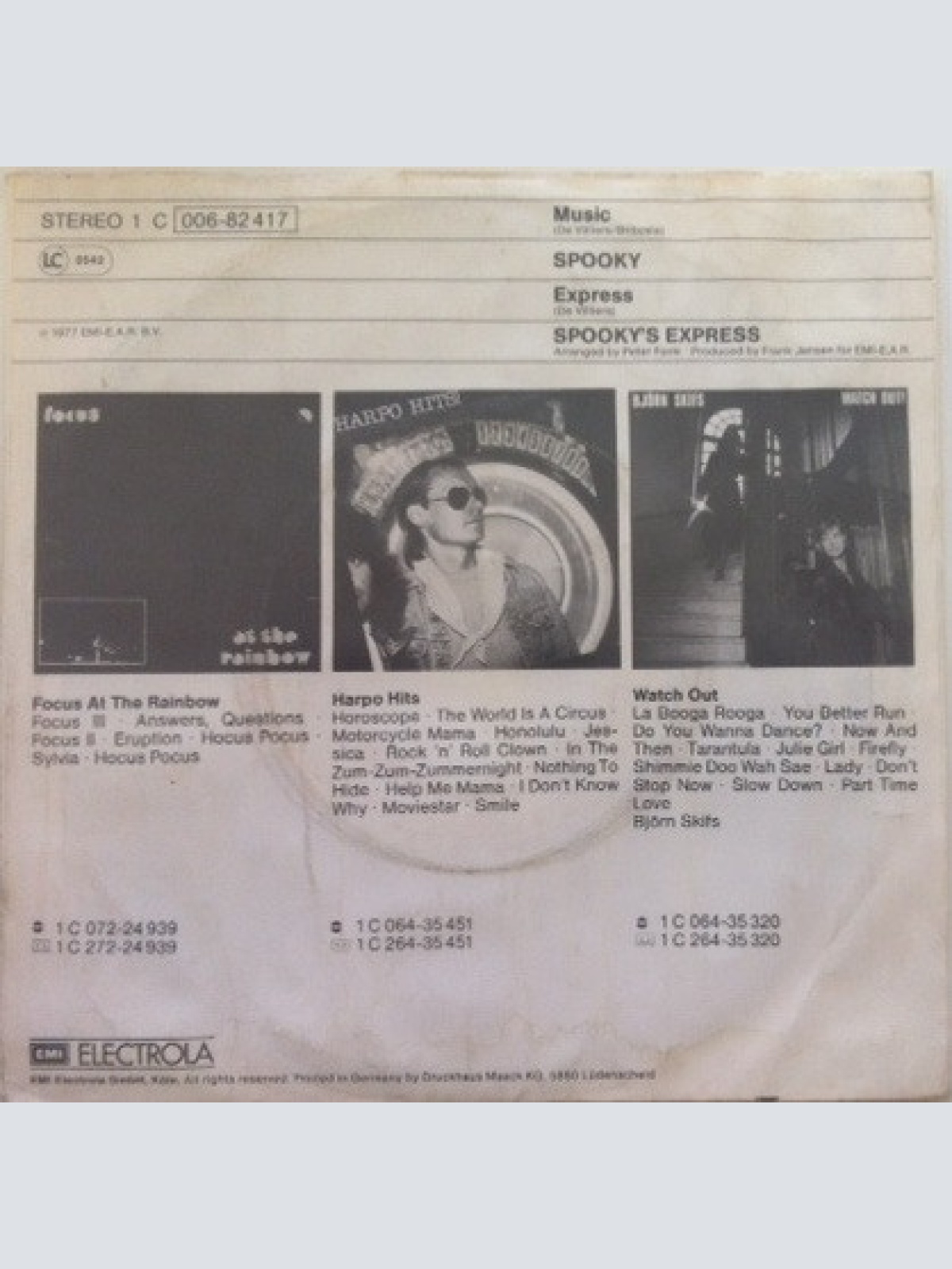 Vinyl / Spooky (8) - Music