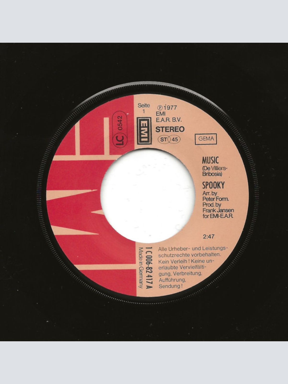 Vinyl / Spooky (8) - Music