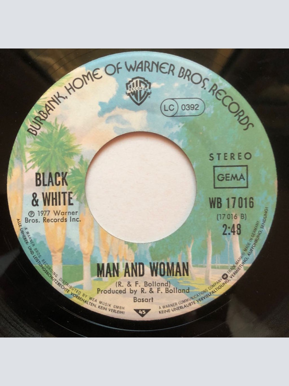 Vinyl / Black & White (11) - Love Me Or Leave Me / Man And Woman