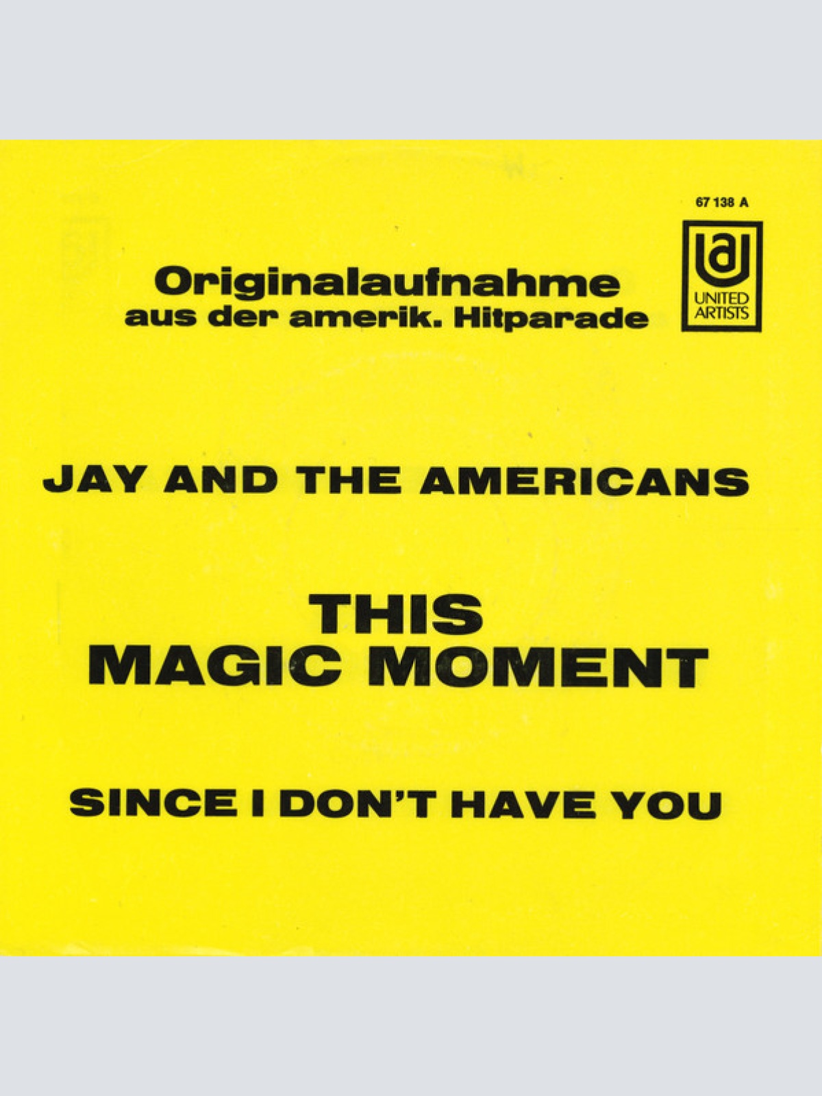 Vinyl / Jay And The Americans* - This Magic Moment