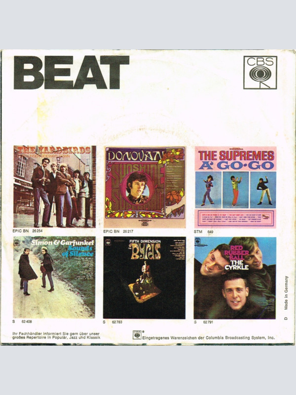 Vinyl / The Love Affair - Rainbow Valley