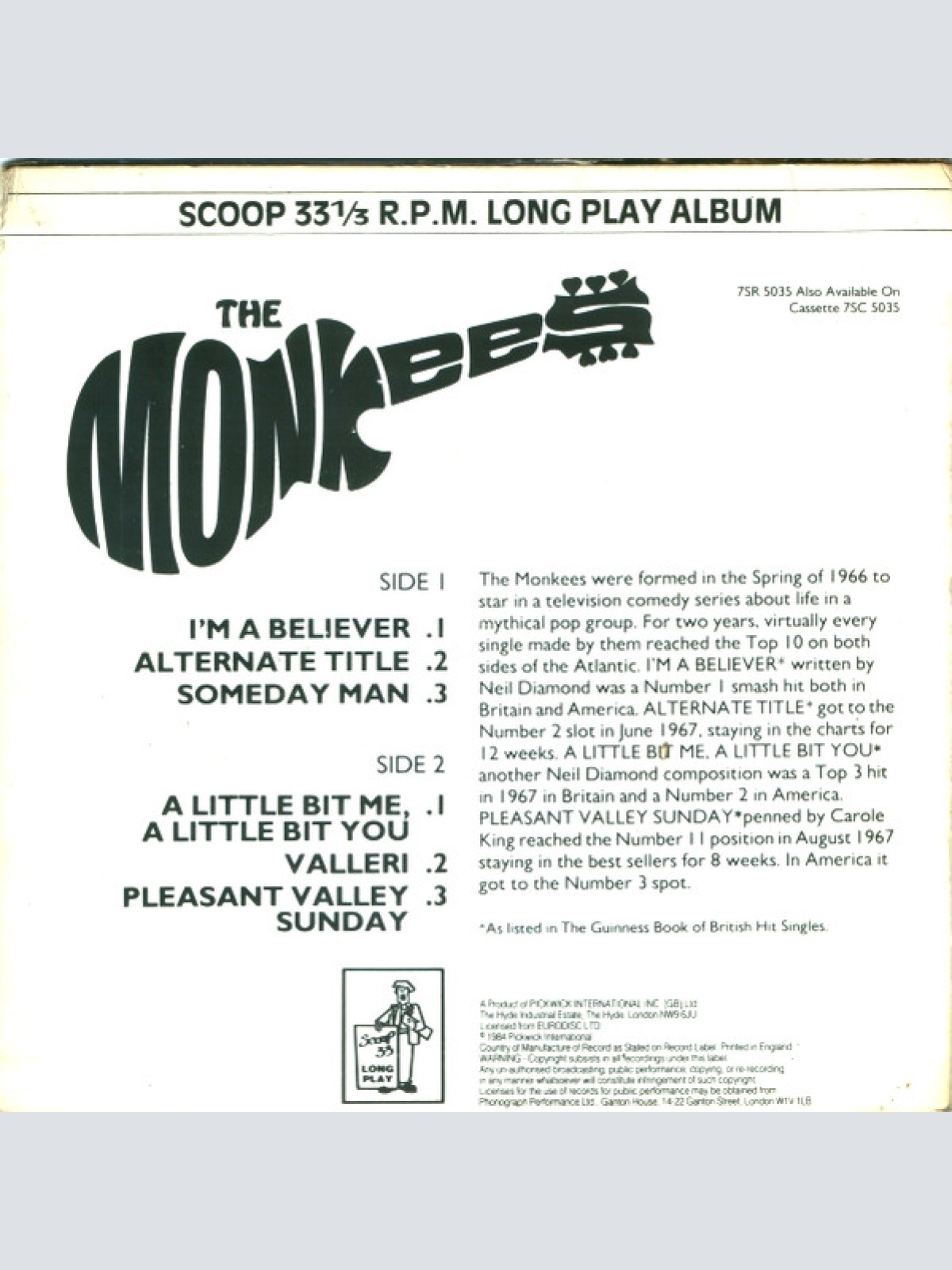 Vinyl / The Monkees - The Monkees