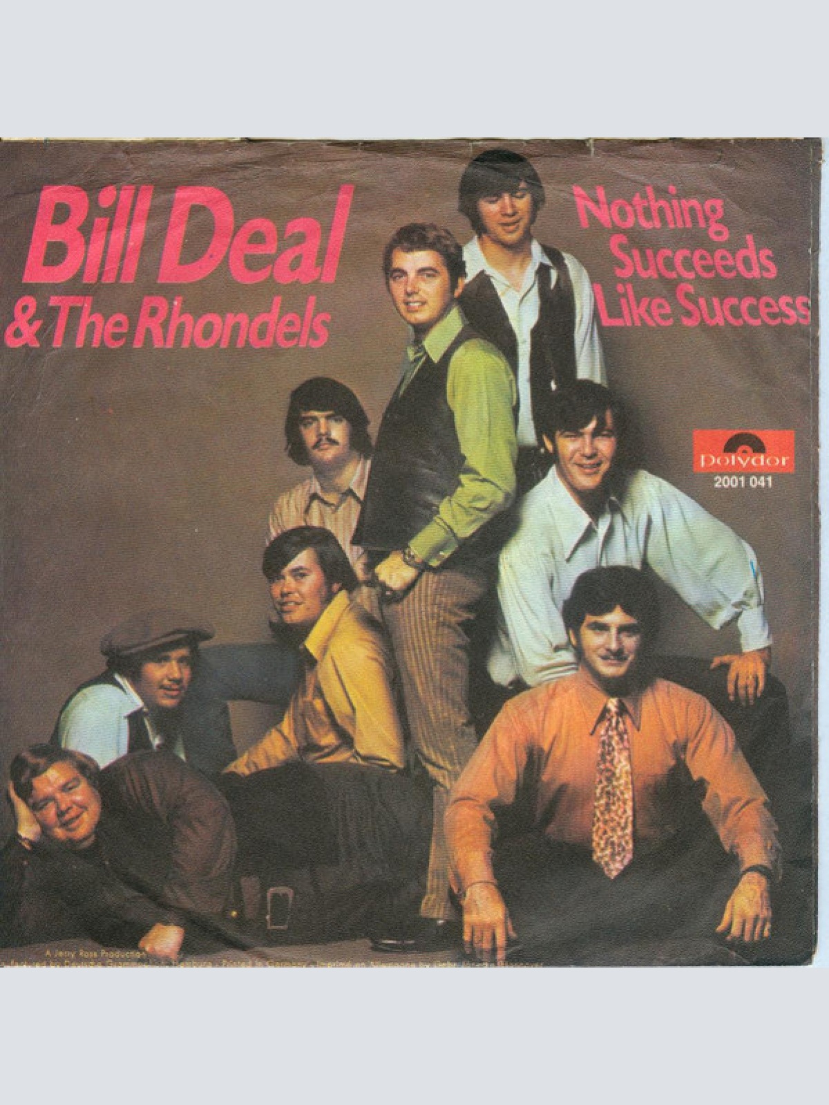 Vinyl / Bill Deal & The Rhondels* - Nothing Succeeds Like Success