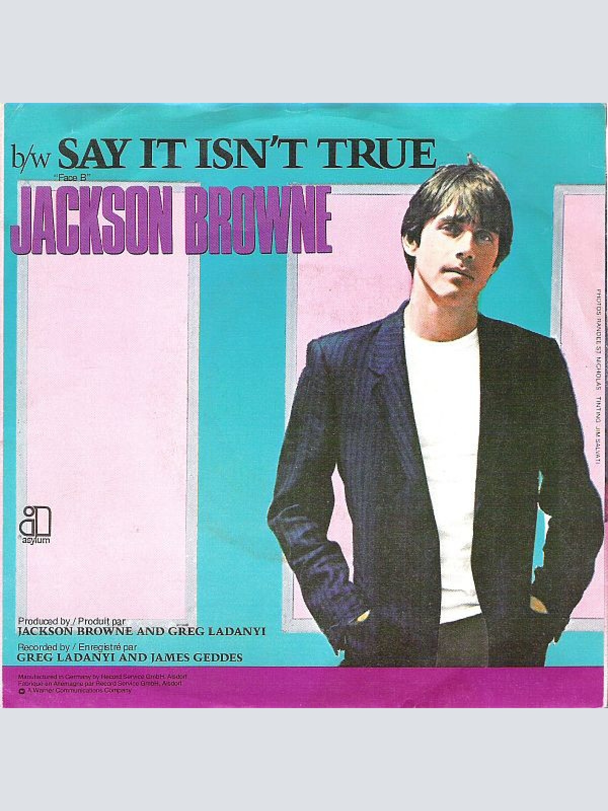 Vinyl / Jackson Browne - Lawyers In Love