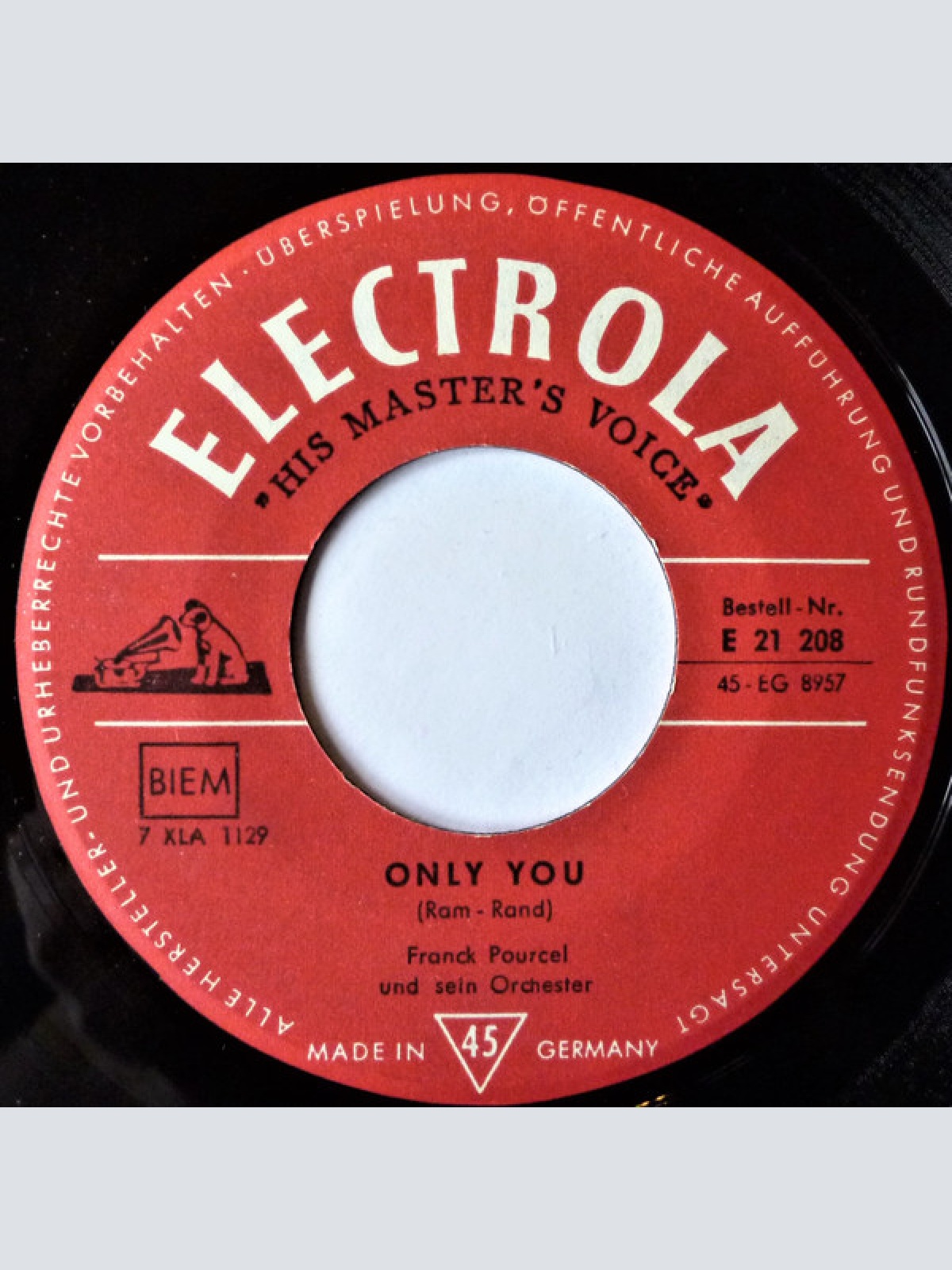 Vinyl / Franck Pourcel Und Sein Orchester* - Only You