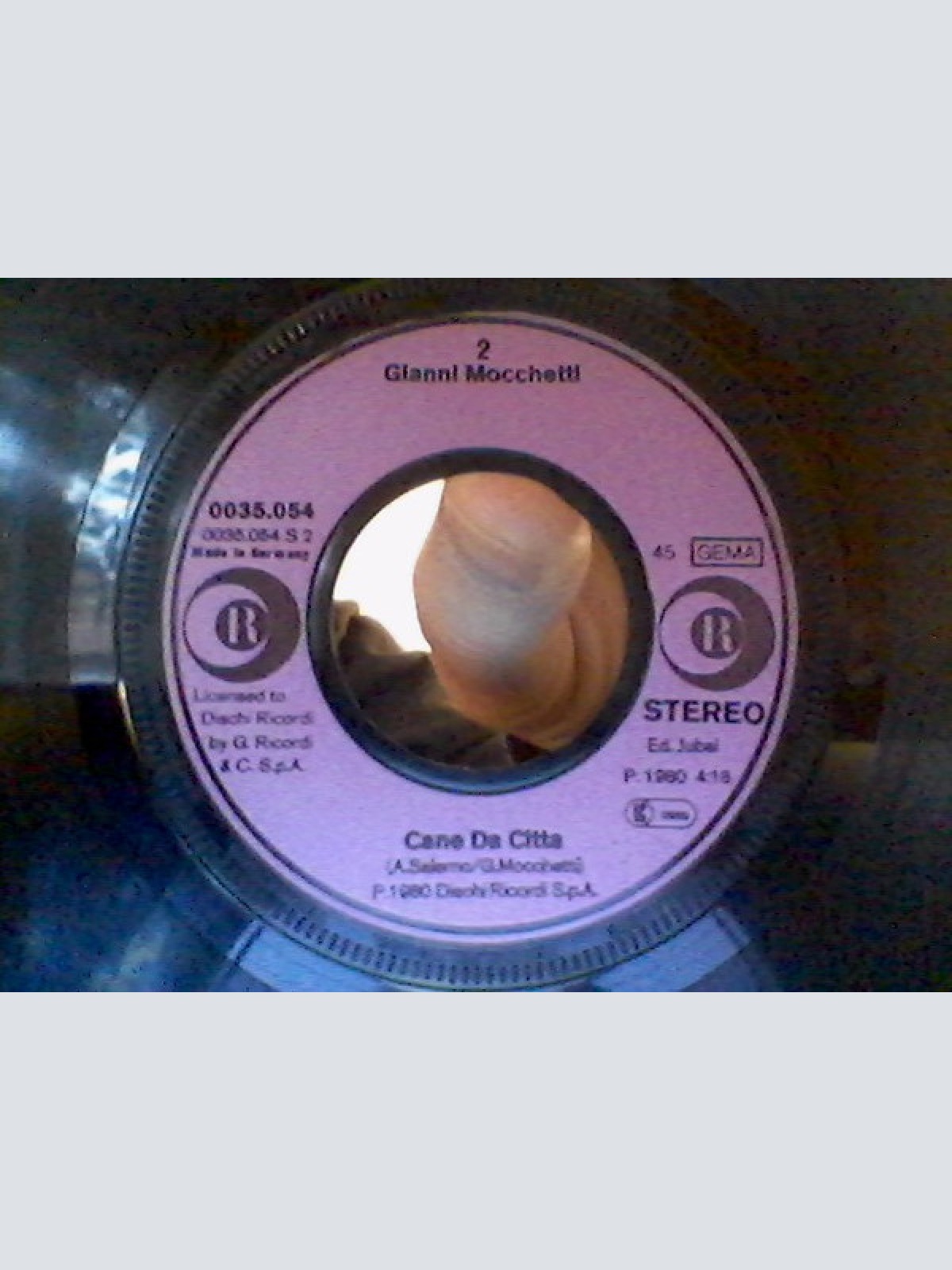 Vinyl / Gianni Mocchetti - Un Amore In Garage