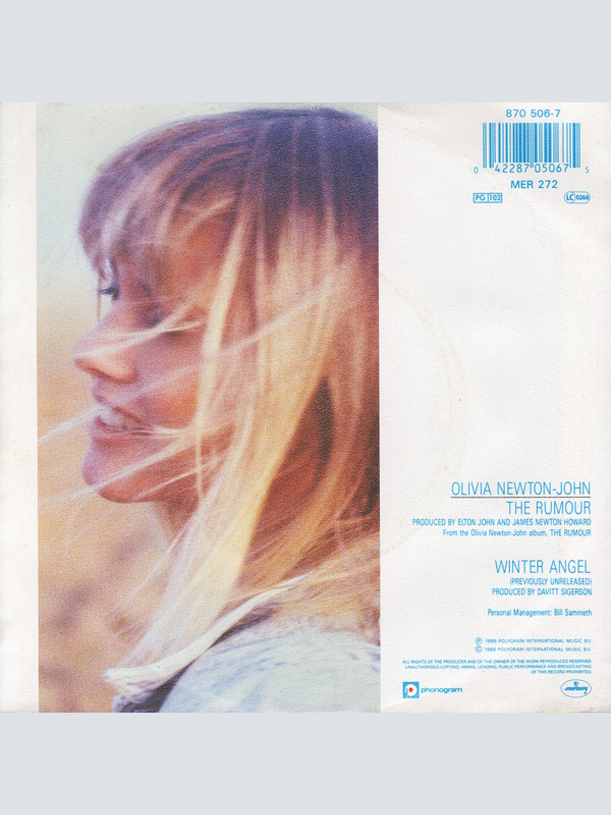 Vinyl / Olivia* - The Rumour