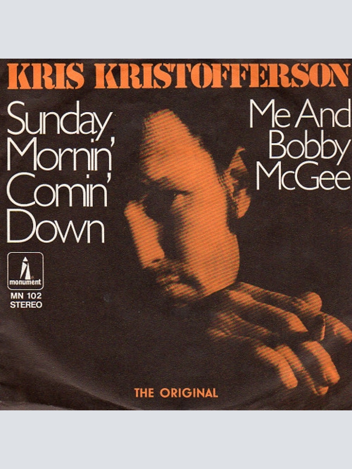Vinyl / Kris Kristofferson - Sunday Mornin' Comin' Down / Me And Bobby McGee