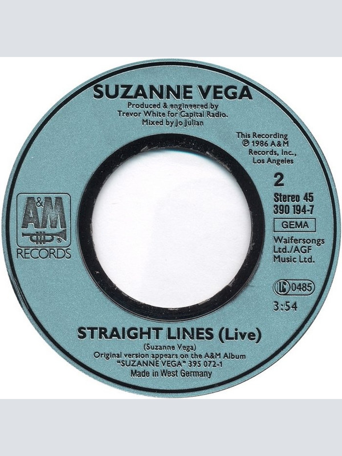 Vinyl / Suzanne Vega - Luka