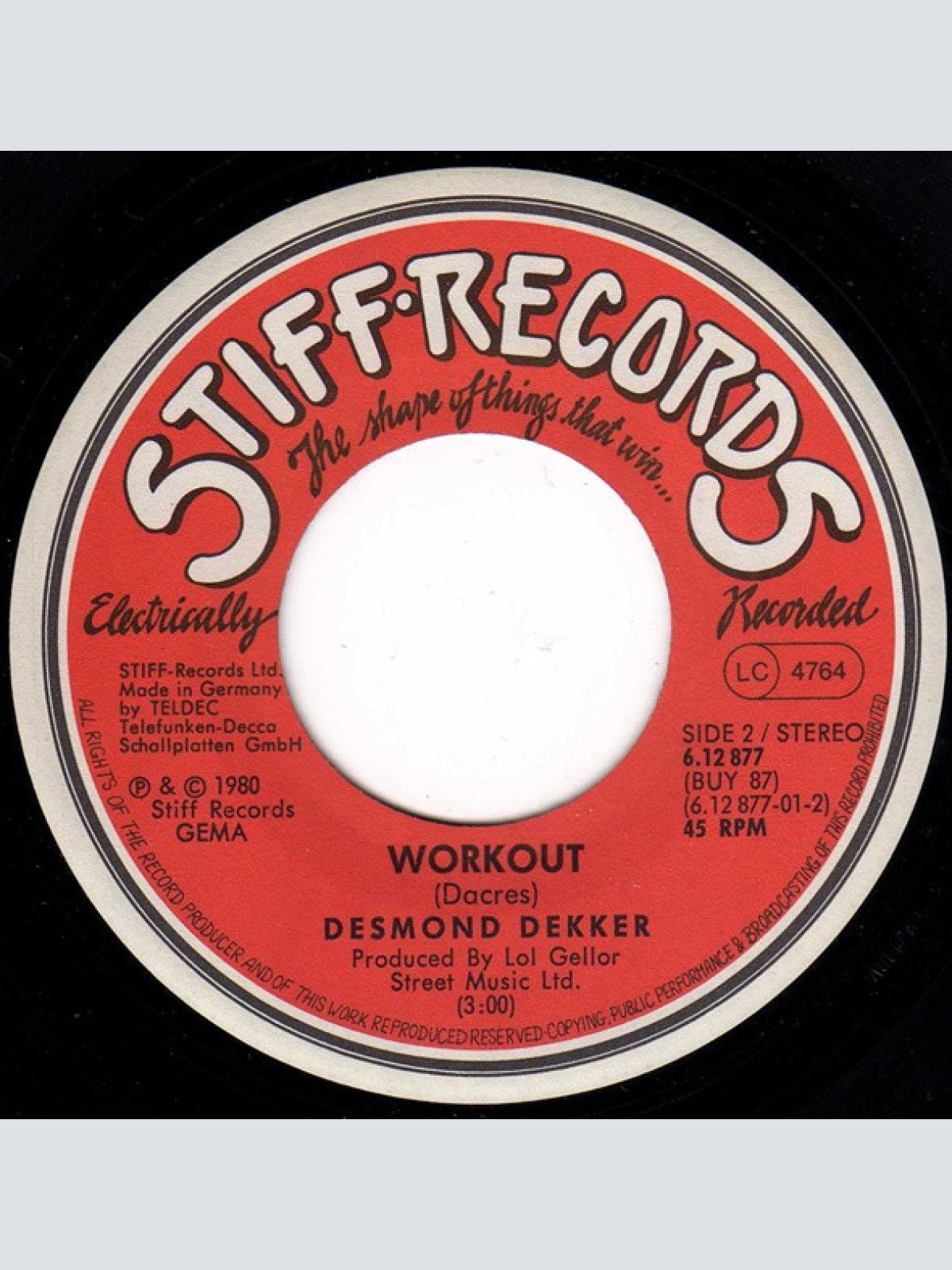 Vinyl / Desmond Dekker - Rude Boy Train