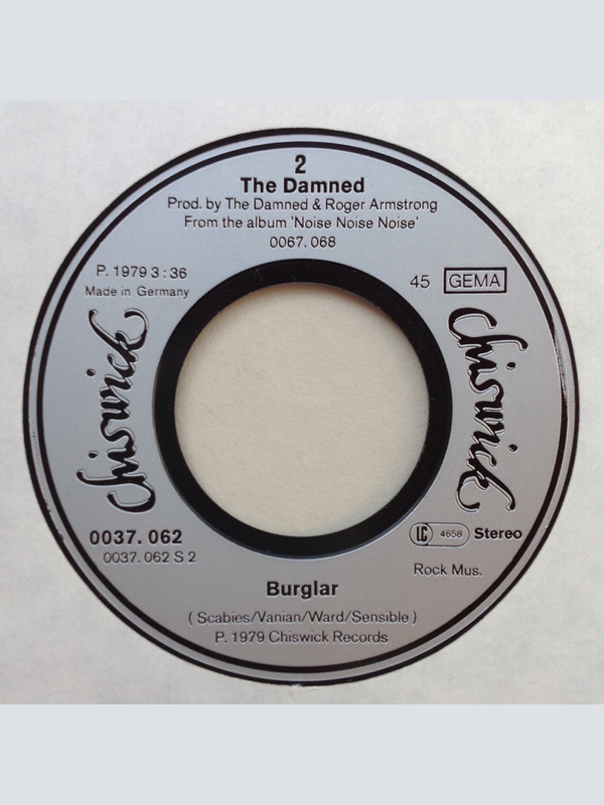 Vinyl / The Damned - Smash It Up