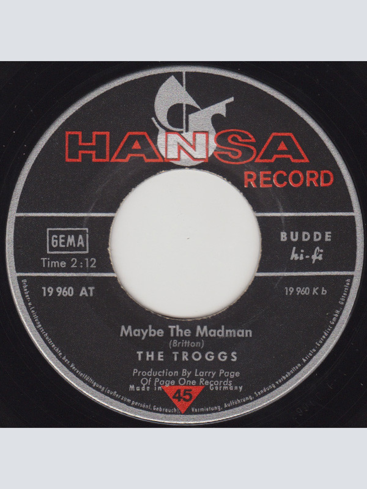 Vinyl / The Troggs - Little Girl