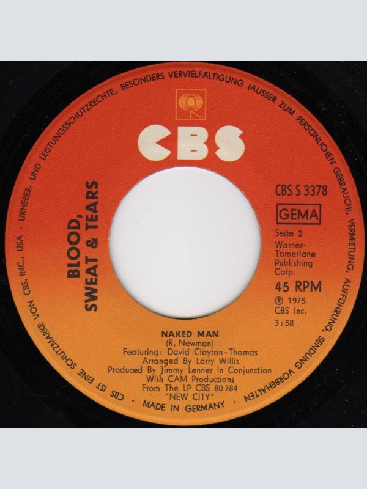 Vinyl / Blood, Sweat & Tears* - Got To Get You Into My Life