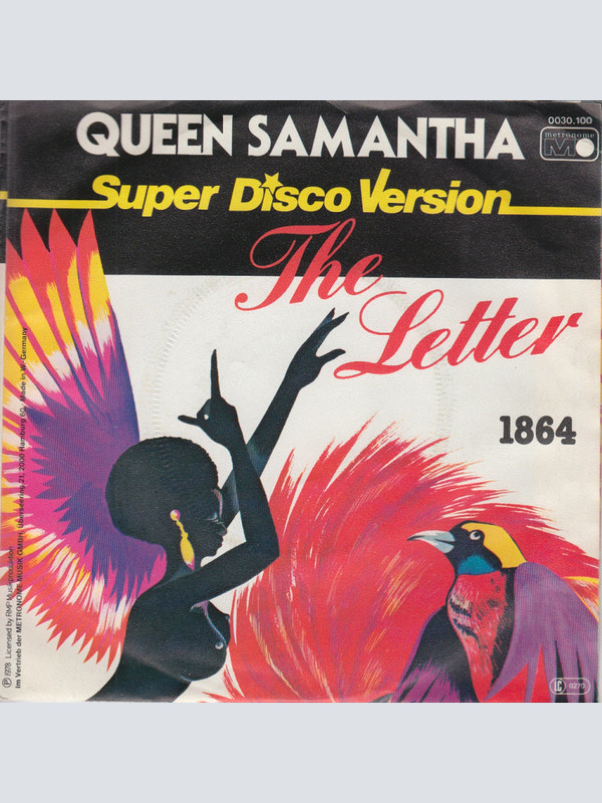 Vinyl / Queen Samantha - The Letter