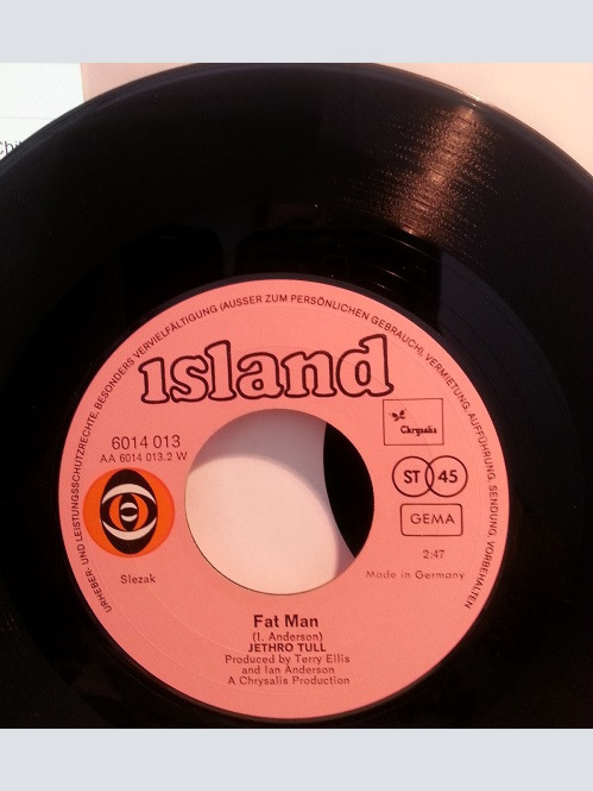 Vinyl / Jethro Tull - Bourée