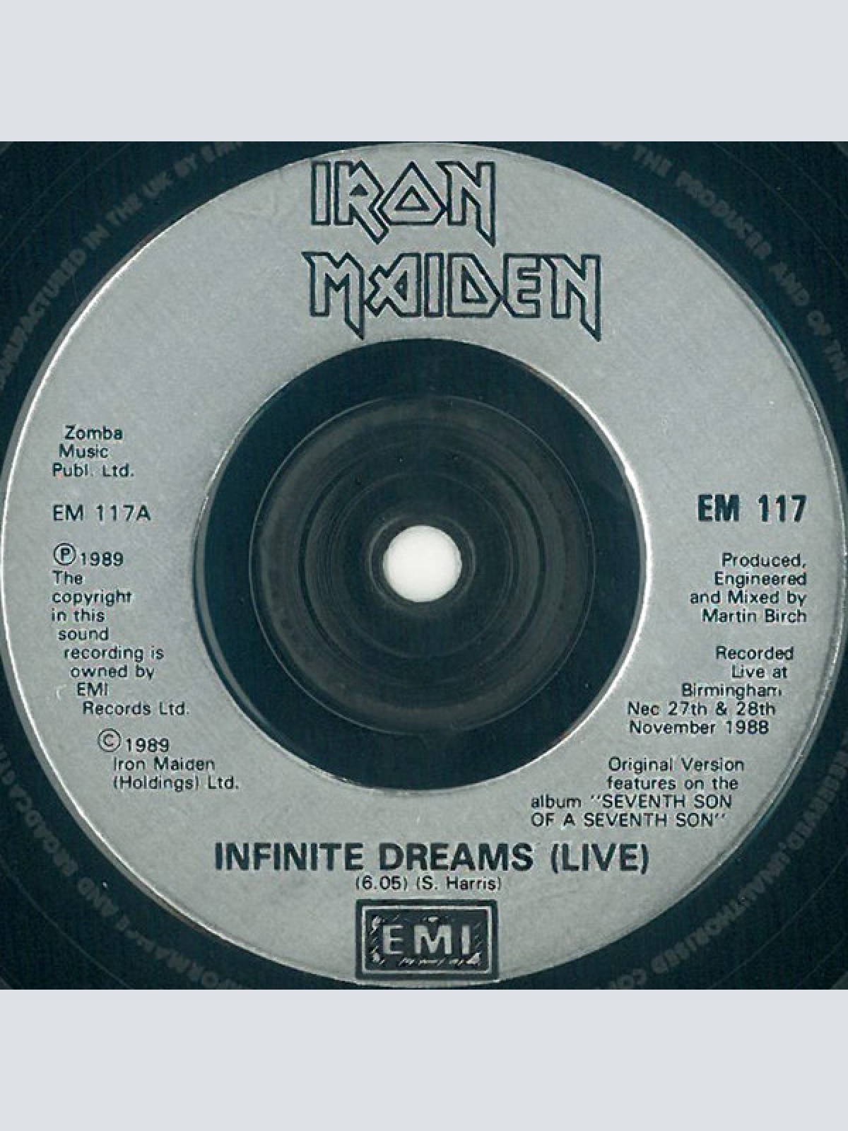 Vinyl / Iron Maiden - Infinite Dreams