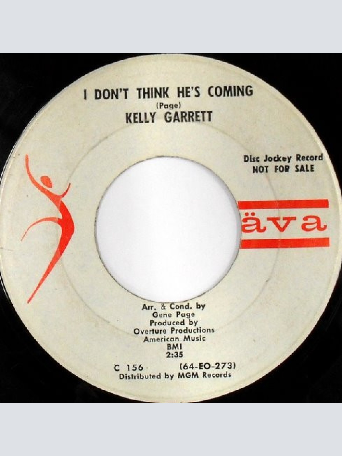 Vinyl / Kelly Garrett (3) - I Don't Think He's Coming / This Heart Is Haunted