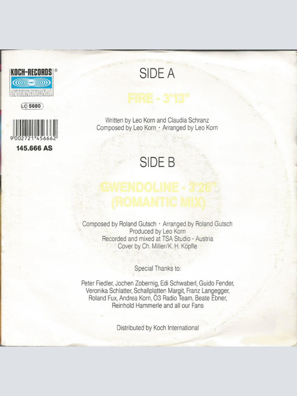 Vinyl / Curacao - Fire