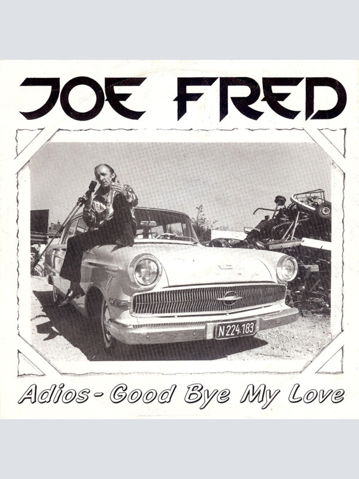 Vinyl / Joe Fred - Adios - Good Bye My Love