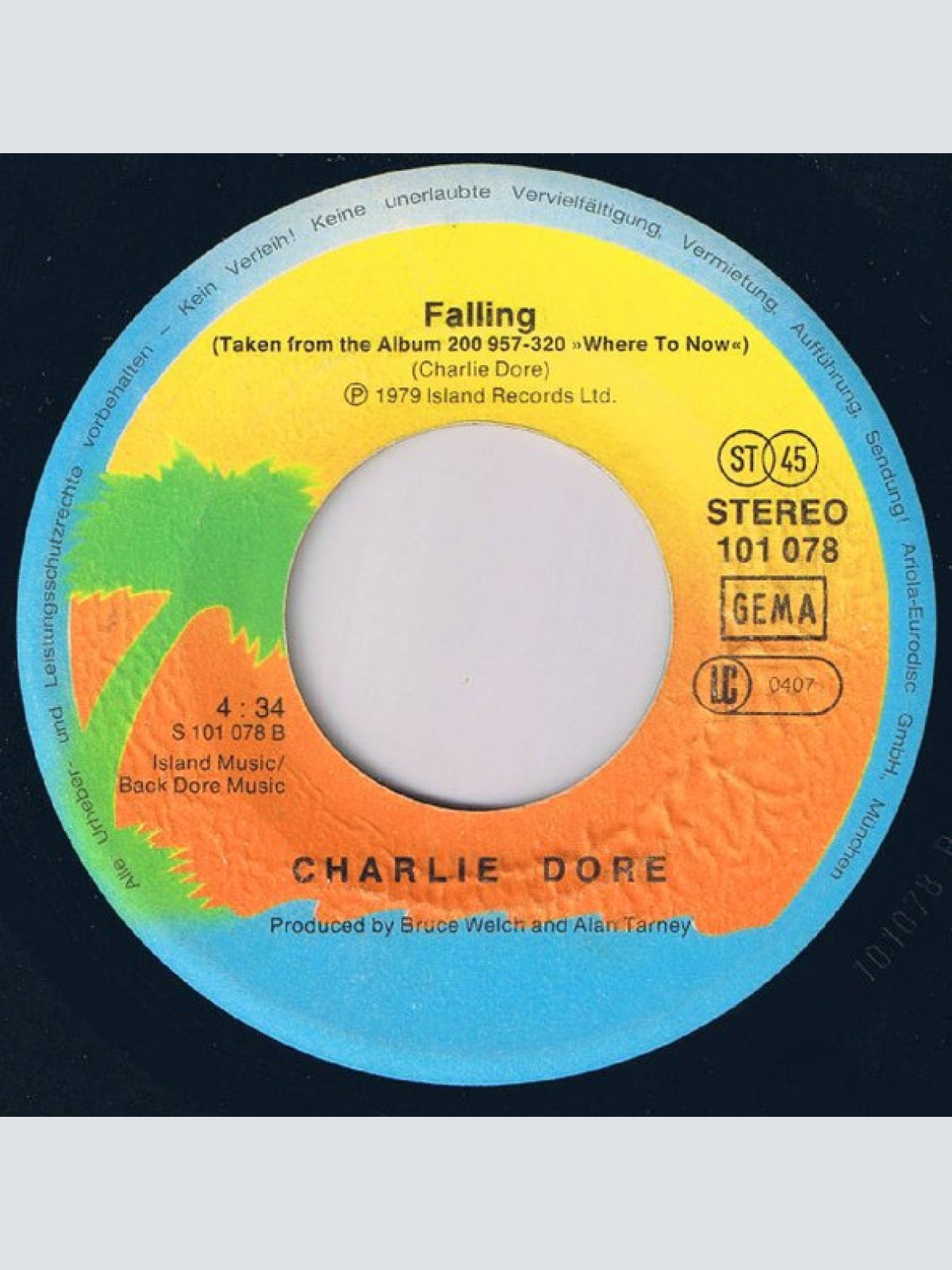 Vinyl / Charlie Dore - Pilot Of The Airwaves