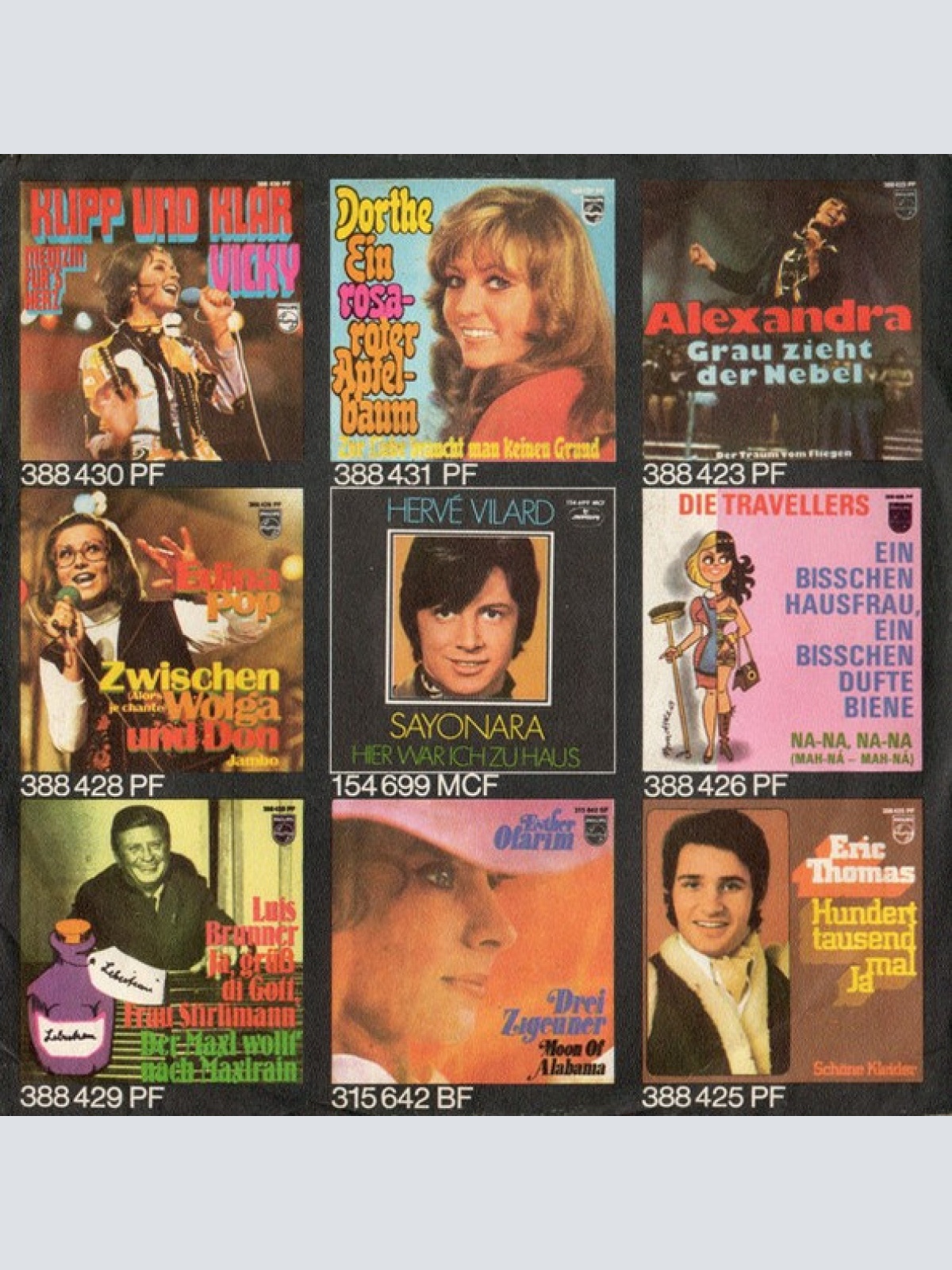 Vinyl / Edina Pop - Komm, Komm Zu Mir / Alle Tränen, Die Ich Weine