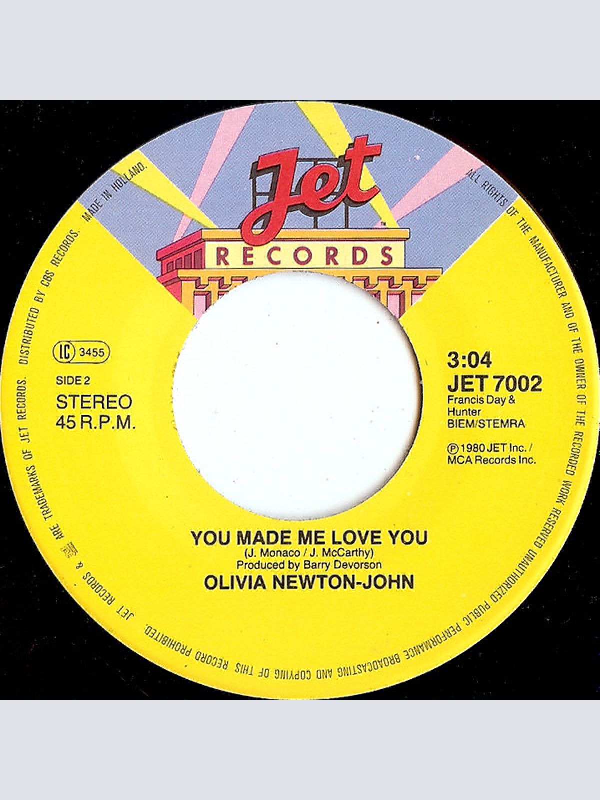 Vinyl / Olivia Newton-John And Cliff Richard - Suddenly