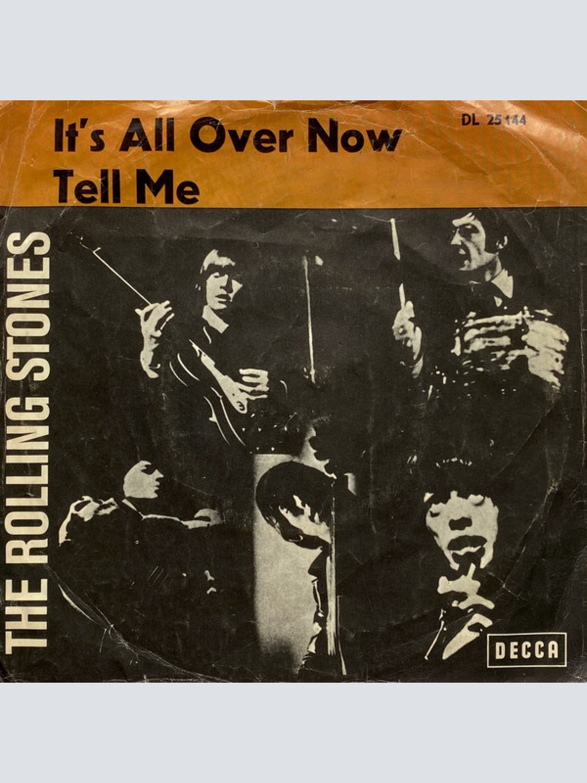 Vinyl / The Rolling Stones - It's All Over Now / Tell Me