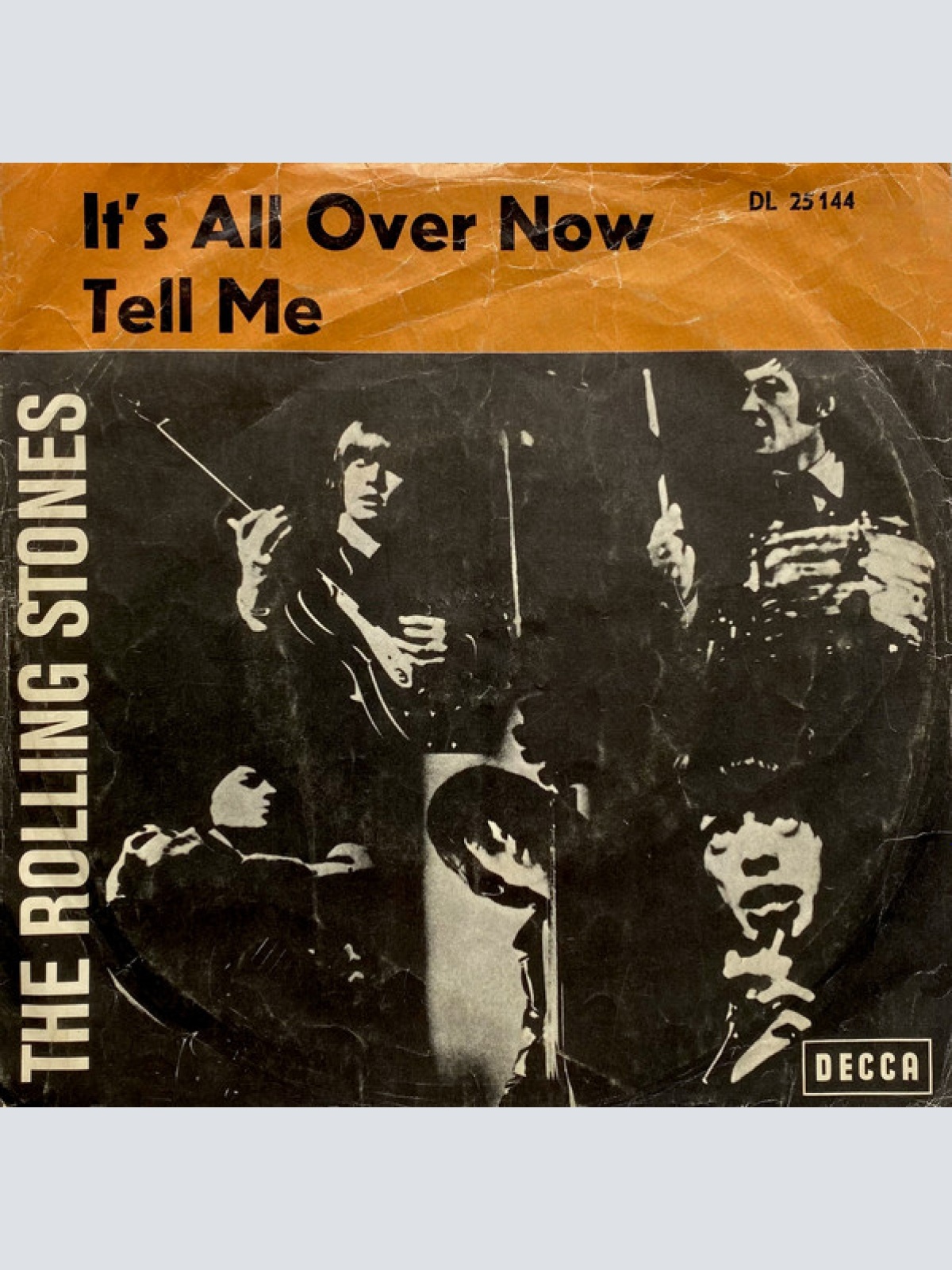 Vinyl / The Rolling Stones - It's All Over Now / Tell Me