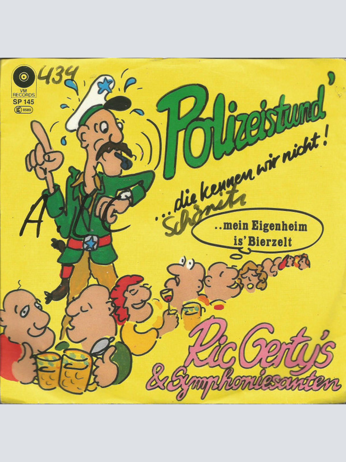 Vinyl / Ric Gerty's & Symphoniesanten - Polizeistund'...Die Kennen Wir Nicht