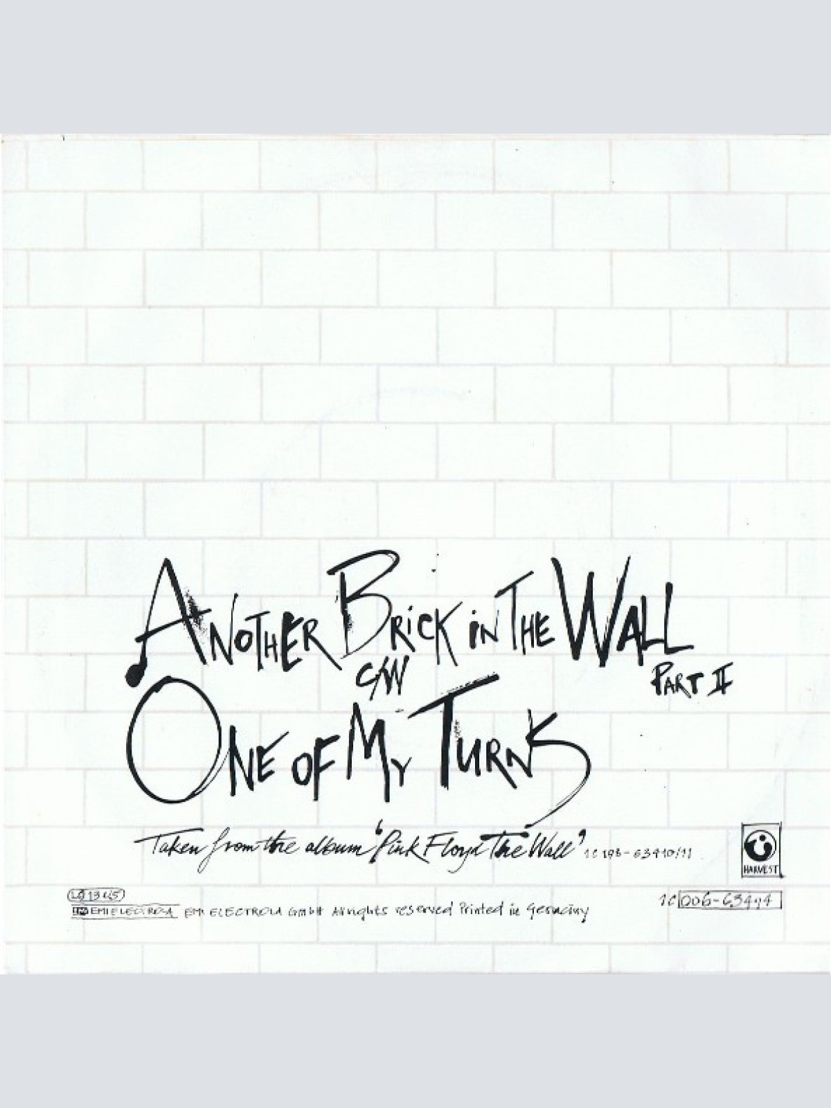 Vinyl / Pink Floyd - Another Brick In The Wall Part II