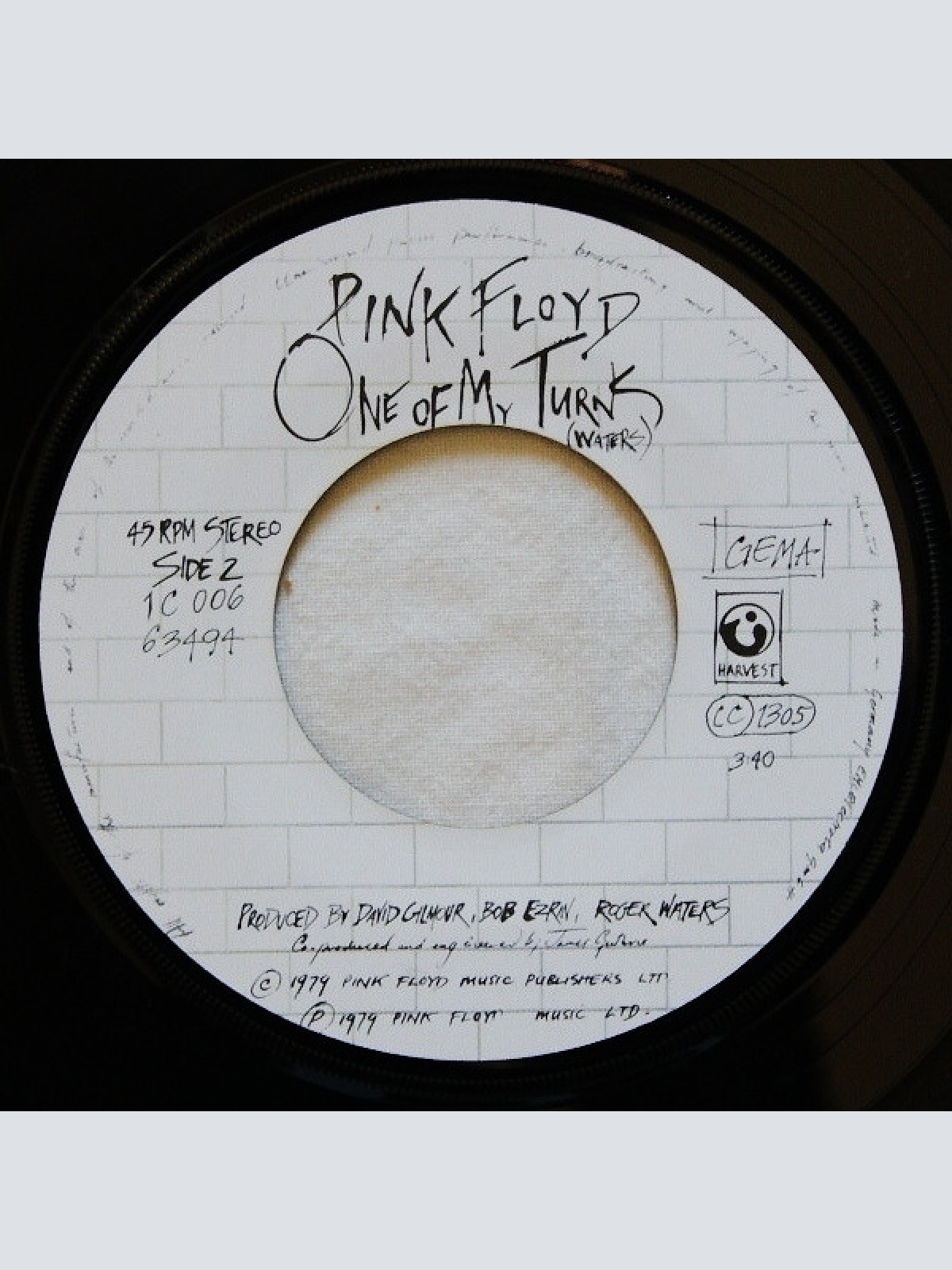 Vinyl / Pink Floyd - Another Brick In The Wall Part II