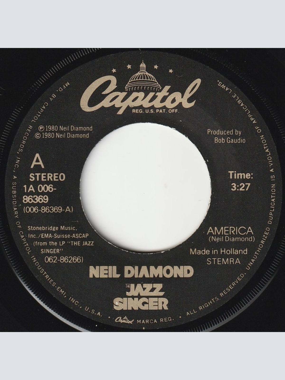 Vinyl / Neil Diamond - America
