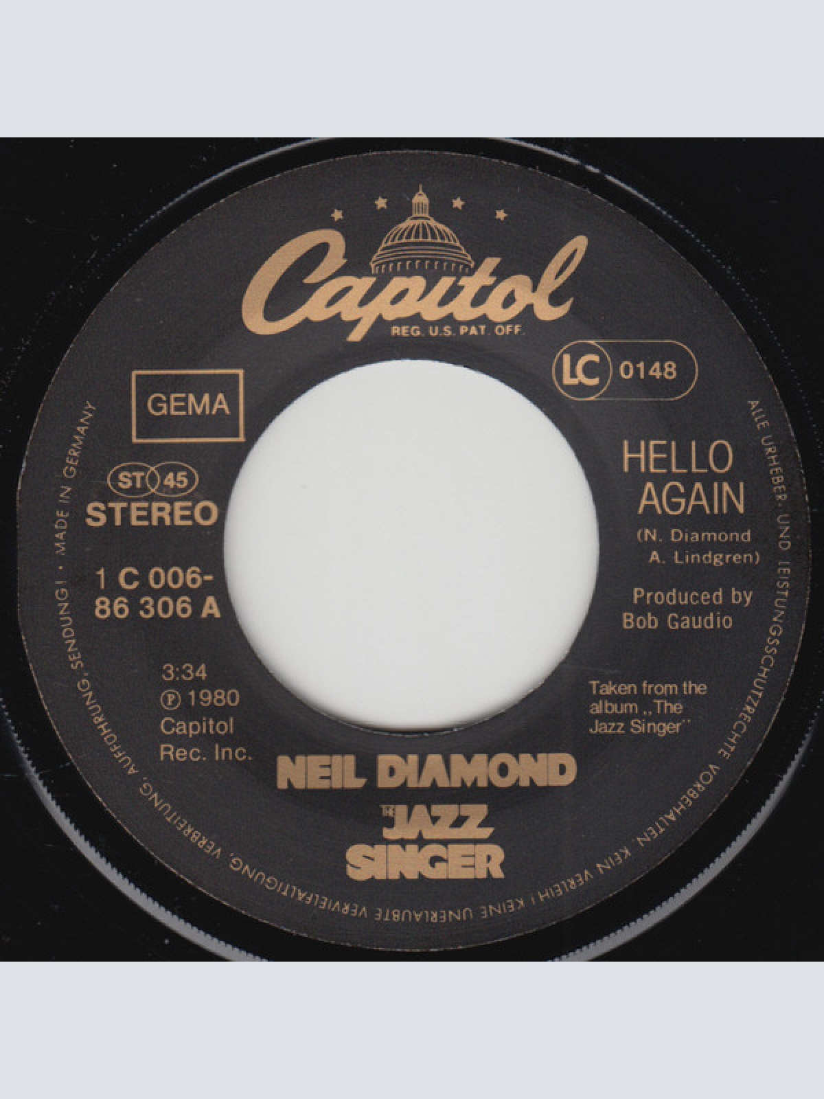 Vinyl / Neil Diamond - Hello Again