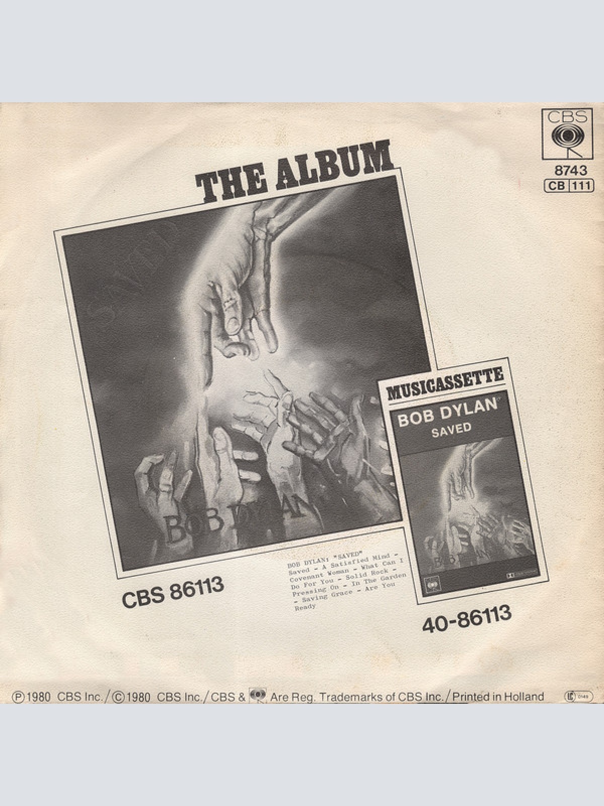 Vinyl / Bob Dylan - Saved