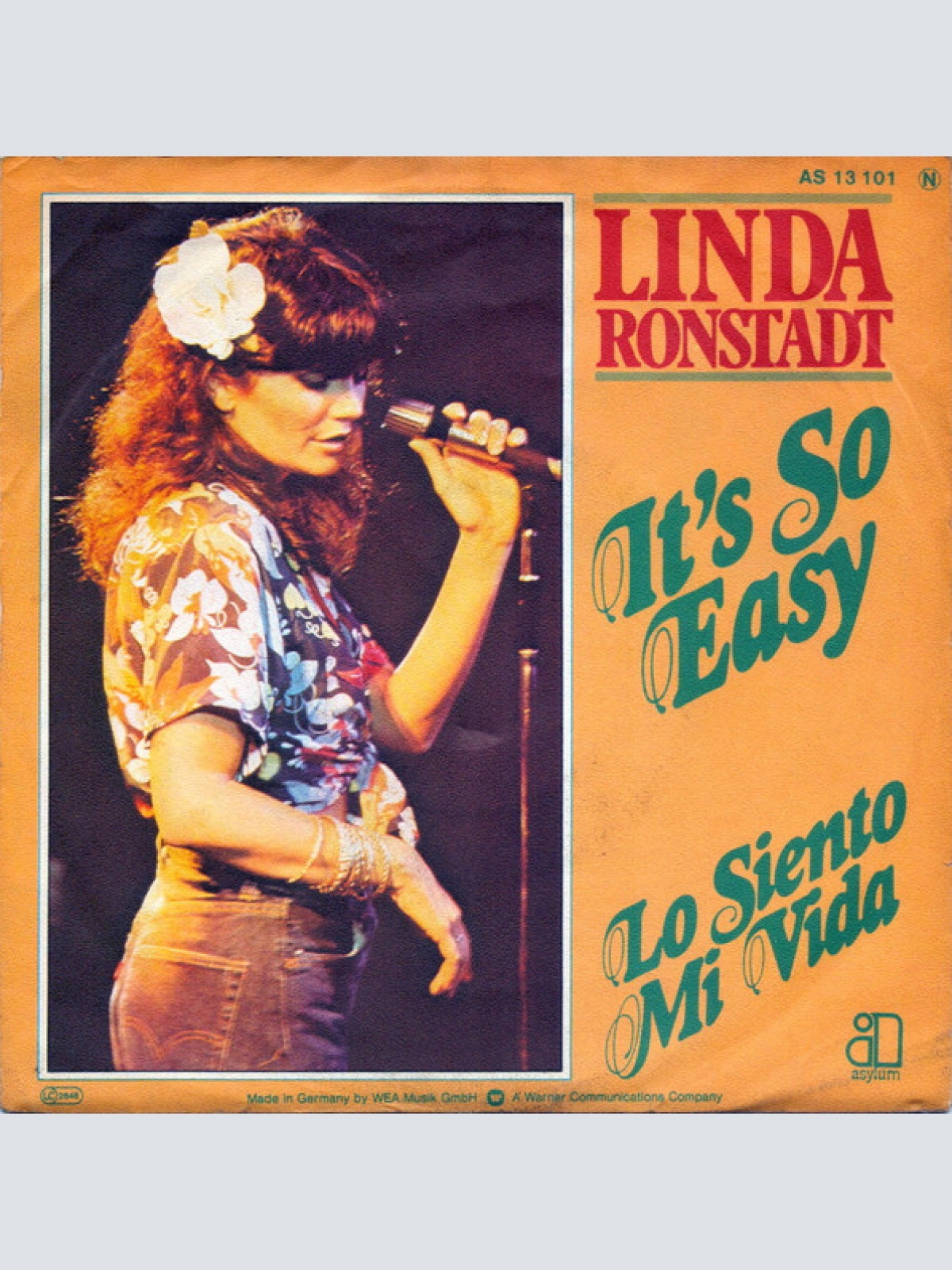 Vinyl / Linda Ronstadt - It's So Easy