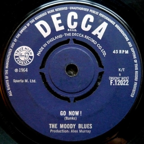 Vinyl / The Moody Blues - Go Now ! / It's Easy Child