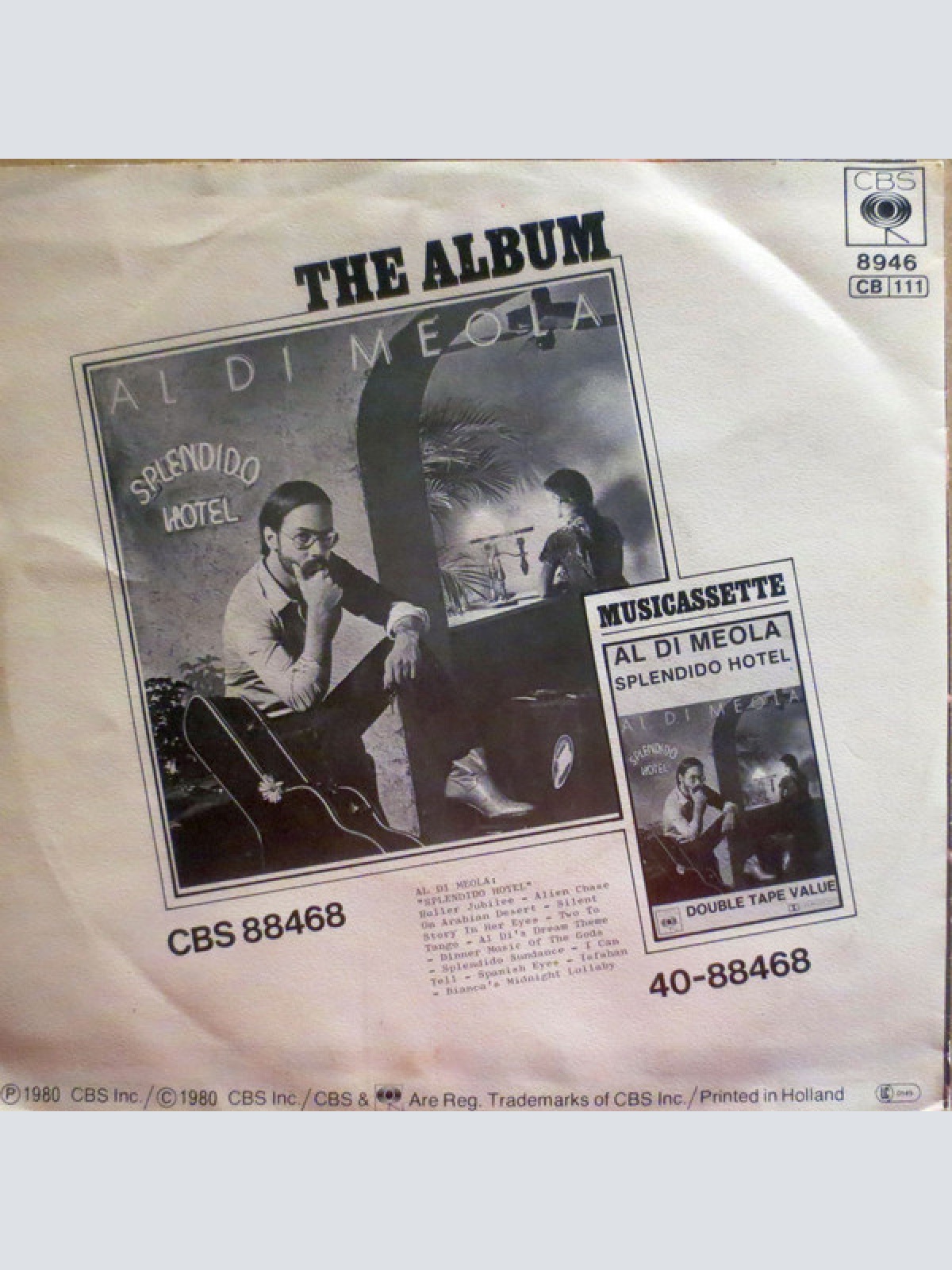 Vinyl / Al Di Meola Performed With Les Paul - Spanish Eyes