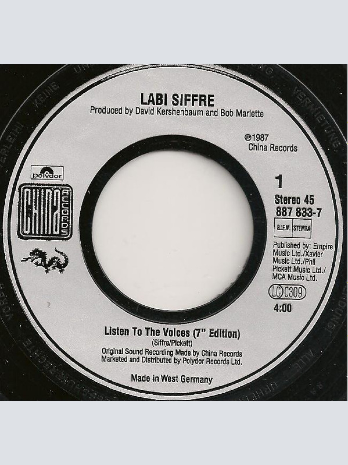 Vinyl / Labi Siffre - Listen To The Voices