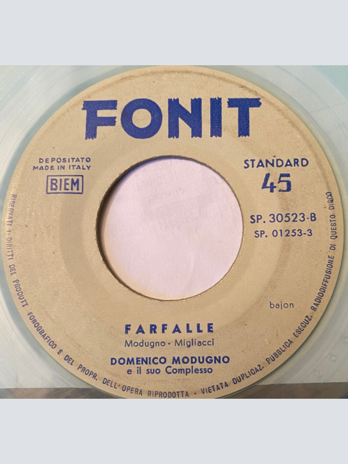 Vinyl / Domenico Modugno - Piove (Ciao Ciao Bambina)