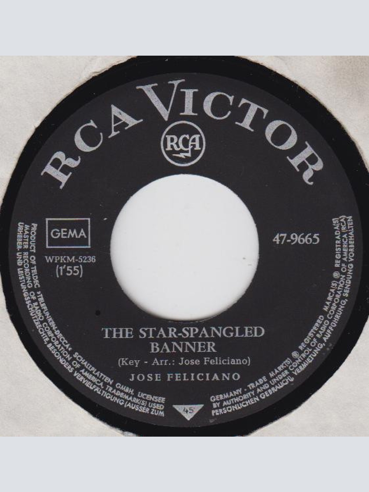 Vinyl / Jose Feliciano* - And I Love Her / The Star-Spangled Banner