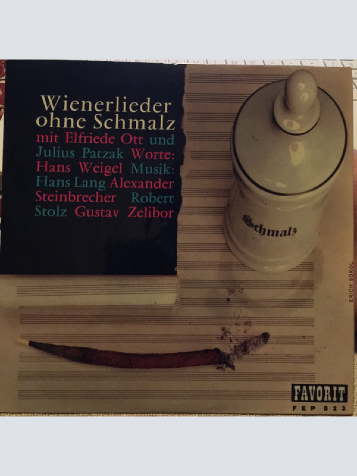Vinyl / Elfriede Ott Und Julius Patzak - Wienerlieder Ohne Schmalz
