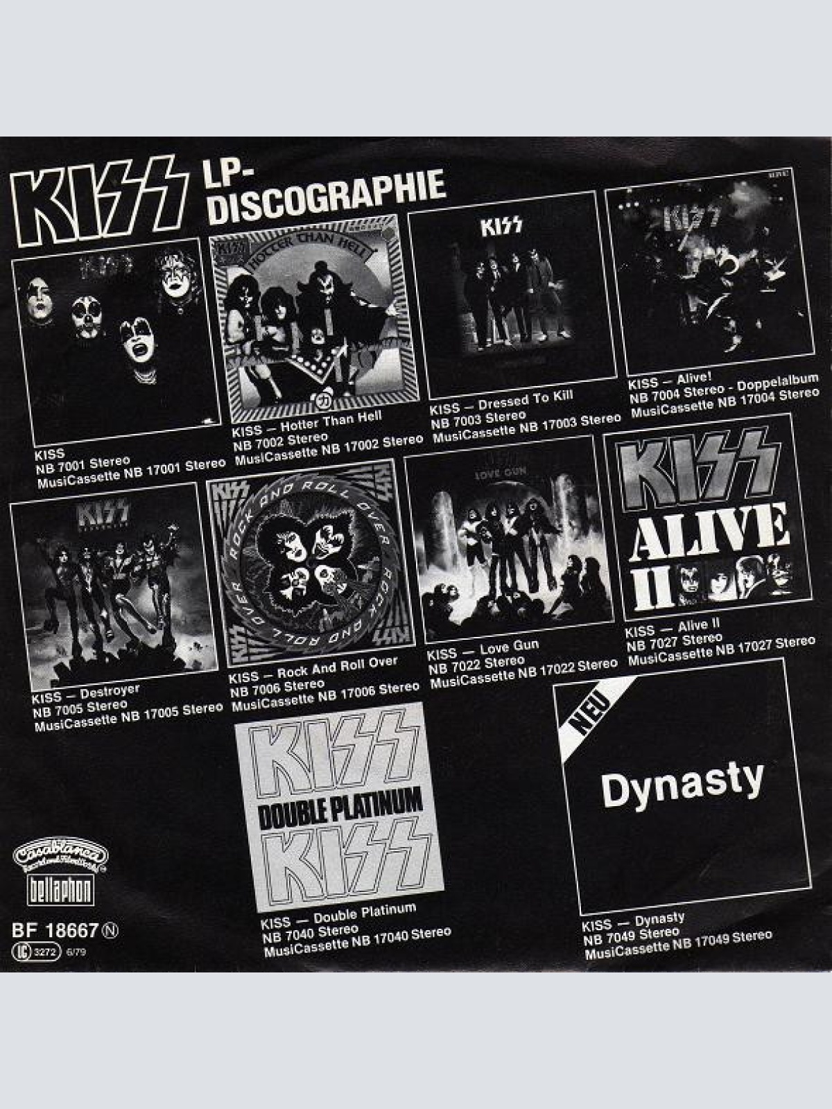 Vinyl / Kiss - I Was Made For Lovin' You