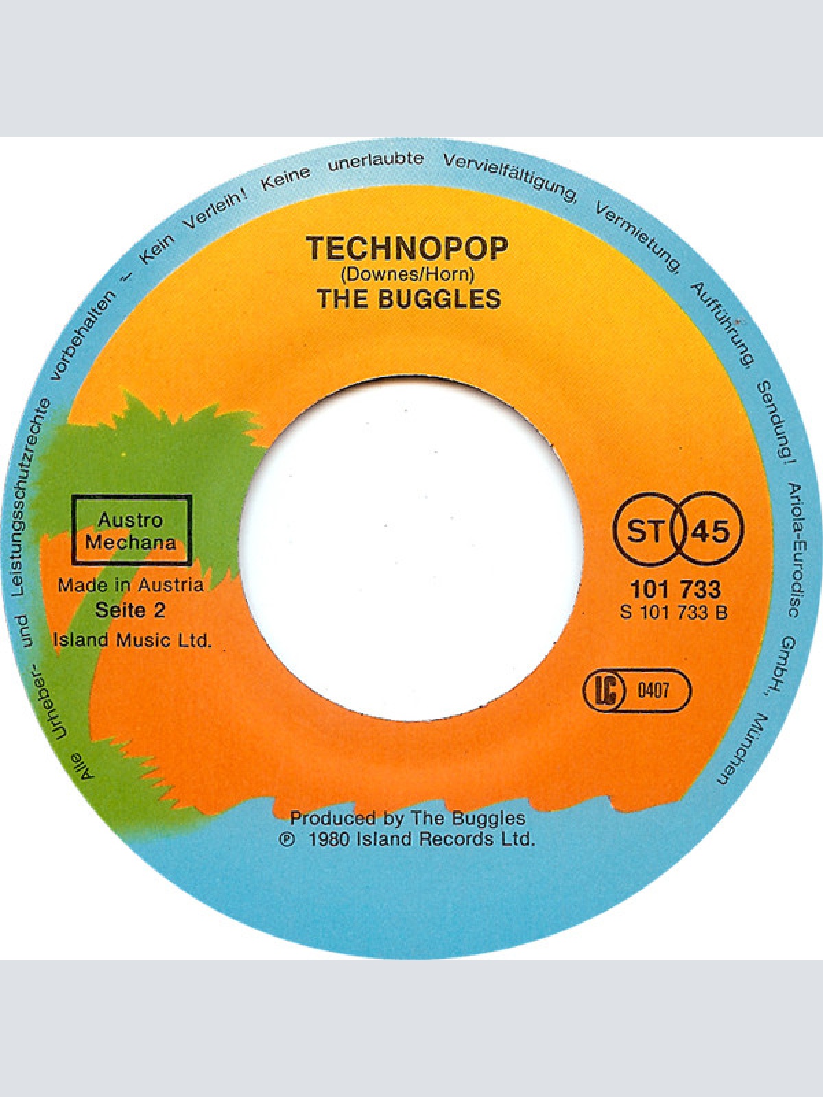 Vinyl / Buggles* - Clean, Clean