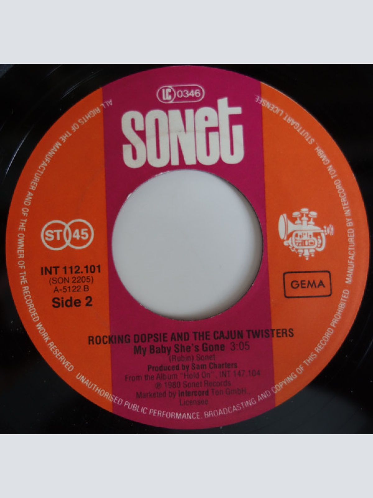 Vinyl / Rocking Dopsie & The Cajun Twisters - Colinda