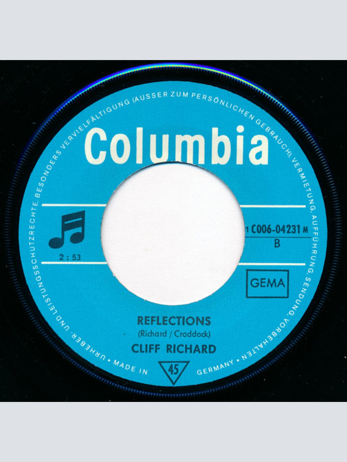 Vinyl / Cliff* And Hank* / Cliff Richard - Throw Down A Line / Reflections