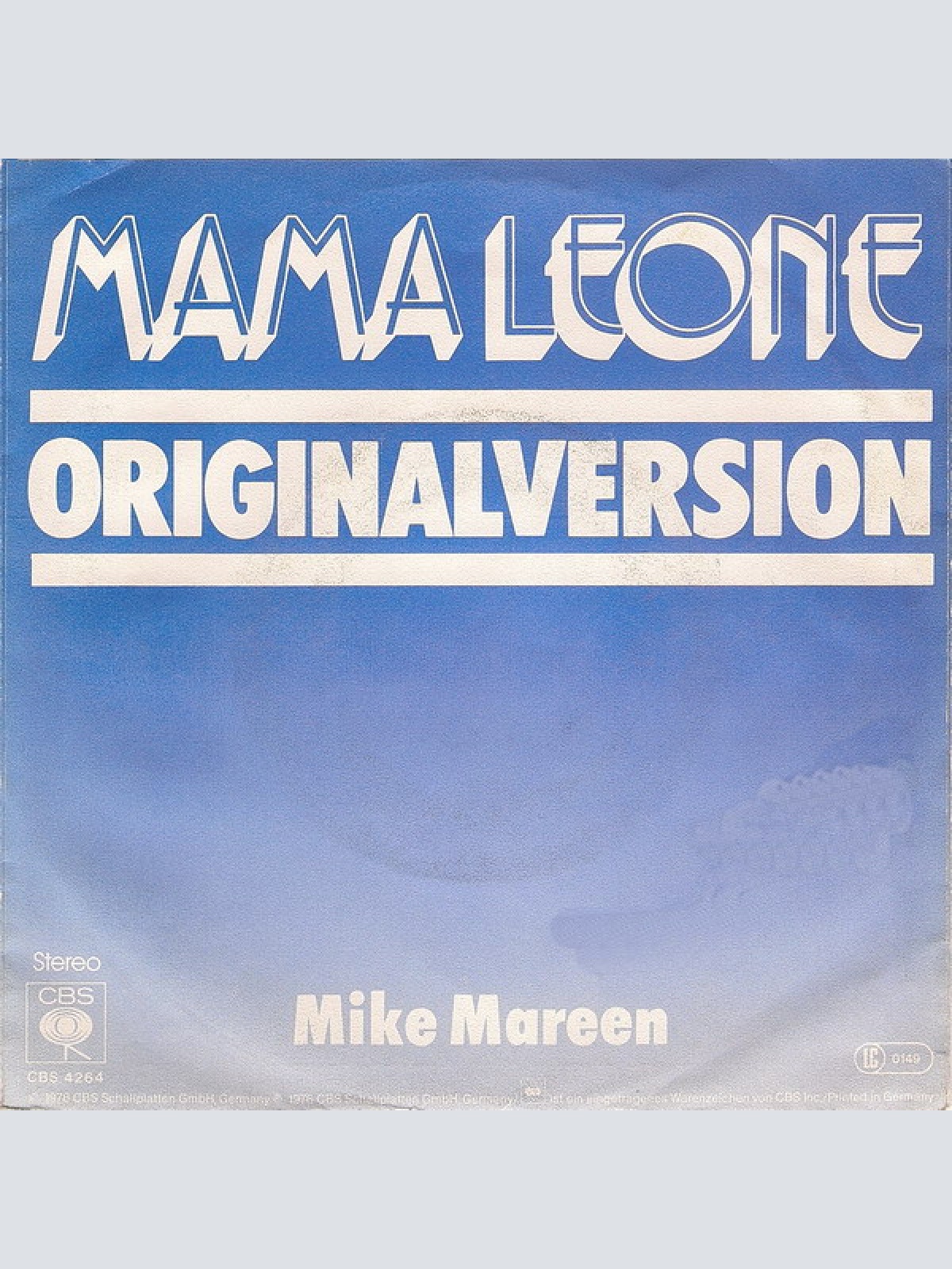 Vinyl / Mike Mareen - Mama Leone