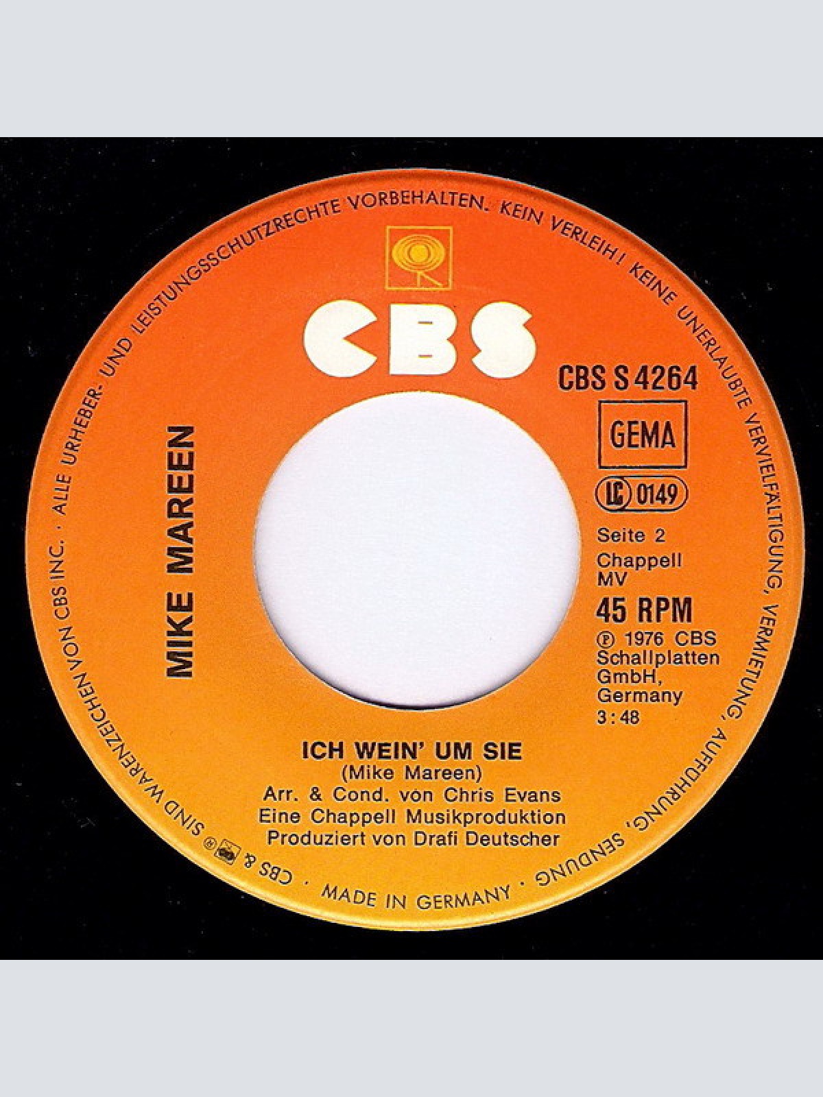 Vinyl / Mike Mareen - Mama Leone