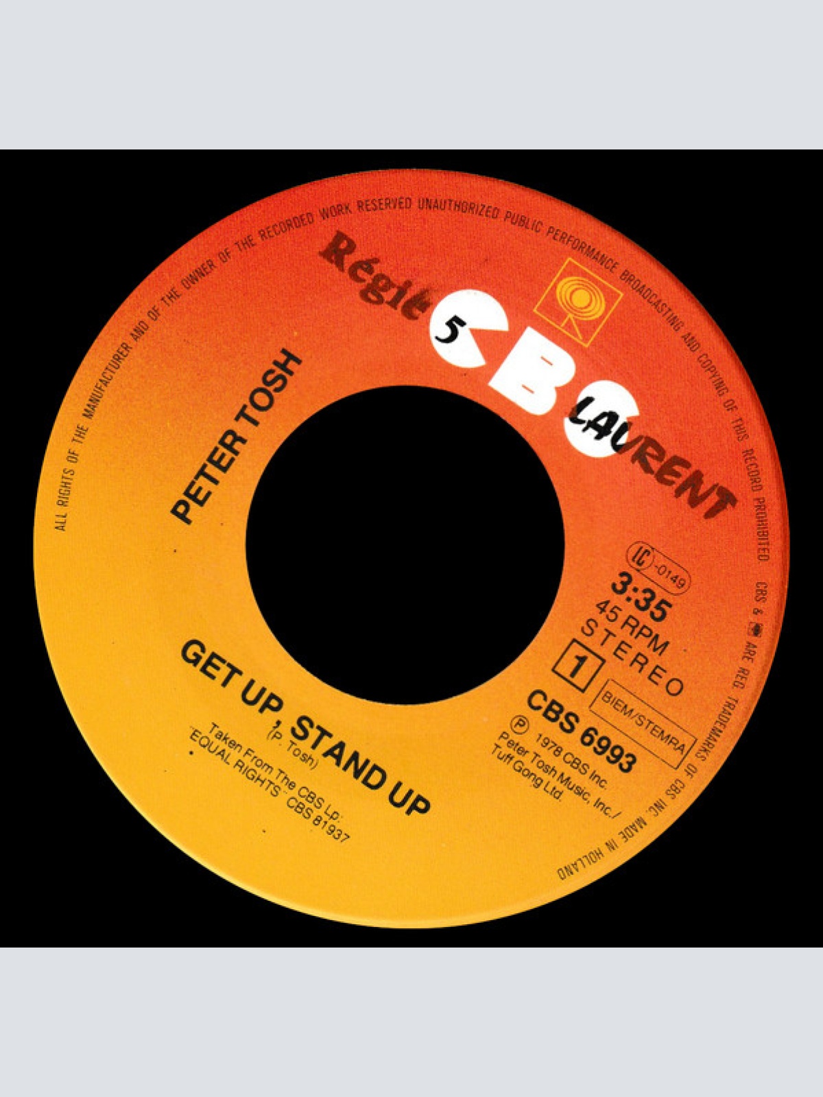 Vinyl / Peter Tosh - Get Up, Stand Up