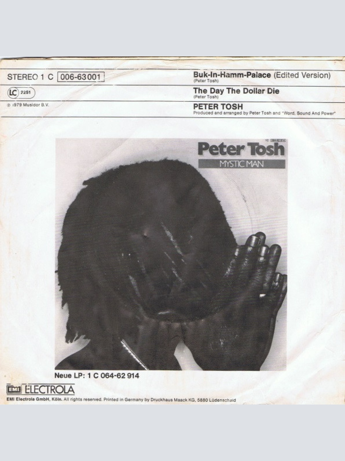 Vinyl / Peter Tosh - Buk-In-Hamm Palace